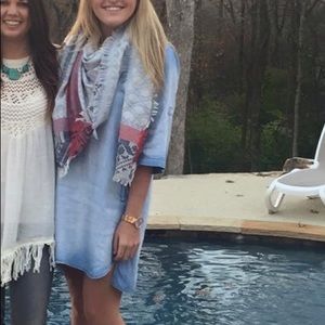 Chelsea & Violet Chambray Dress